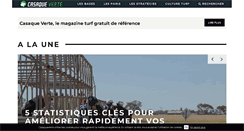 Desktop Screenshot of casaqueverte.com